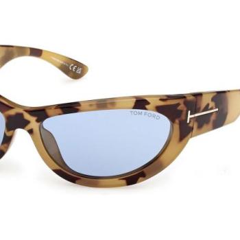 Tom Ford Leona 02 FT1365 56V ONE SIZE (62) Havana Férfi Napszemüvegek kép