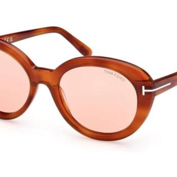 Tom Ford Lily FT1009 53Y ONE SIZE (55) Havana Férfi Napszemüvegek kép