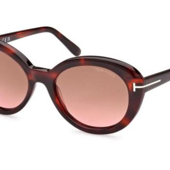 Tom Ford Lily FT1009 54B ONE SIZE (55) Havana Férfi Napszemüvegek kép