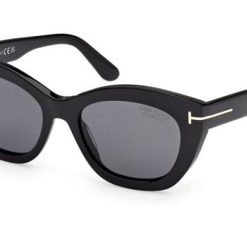 Tom Ford Linda 2 FT1285 01D Polarized ONE SIZE (53) Fekete Férfi Napszemüvegek kép