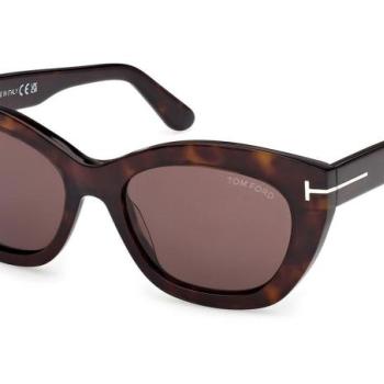 Tom Ford Linda 2 FT1285 52E ONE SIZE (53) Havana Férfi Napszemüvegek kép