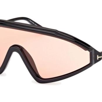 Tom Ford Lorna FT1121 01E M (99) Fekete Női Napszemüvegek kép