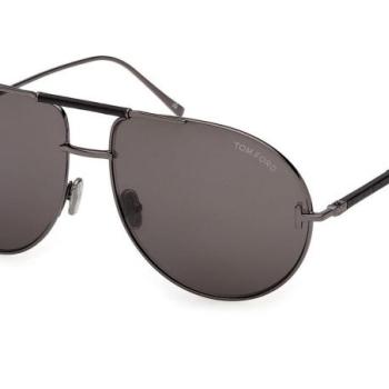 Tom Ford Lou 02 FT1308 08A ONE SIZE (62) Szürke Unisex Napszemüvegek kép