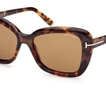 Tom Ford Maeve FT1008 55J ONE SIZE (55) Havana Férfi Napszemüvegek kép