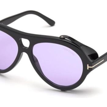 Tom Ford Neughman FT0882 01Y ONE SIZE (60) Fekete Női Napszemüvegek kép