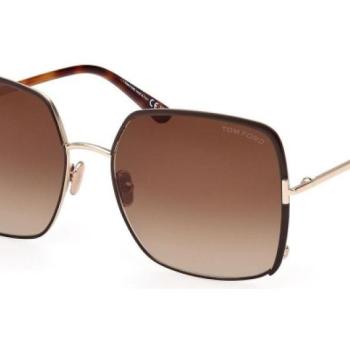 Tom Ford Raphaela FT1006 48F ONE SIZE (60) Barna Férfi Napszemüvegek kép