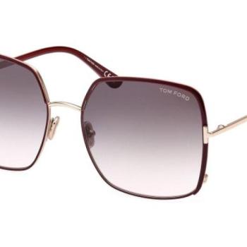 Tom Ford Raphaela FT1006 69W ONE SIZE (60) Vörös Férfi Napszemüvegek kép