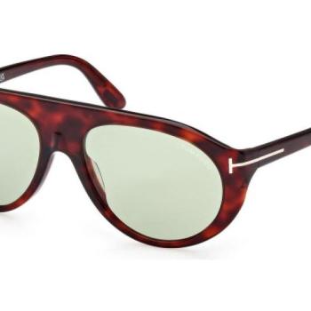 Tom Ford Rex FT1001 54N ONE SIZE (57) Havana Női Napszemüvegek kép