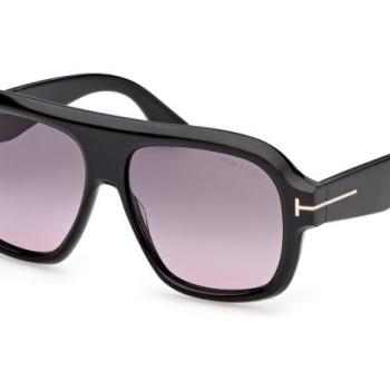 Tom Ford Rhonda 02 FT1324 01B ONE SIZE (56) Fekete Férfi Napszemüvegek kép