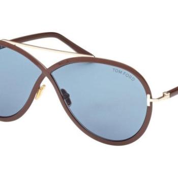 Tom Ford Rickie FT1007 48V ONE SIZE (65) Barna Férfi Napszemüvegek kép