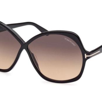 Tom Ford Rosemin FT1013 01B ONE SIZE (64) Fekete Férfi Napszemüvegek kép