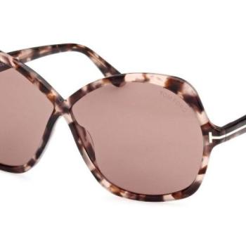 Tom Ford Rosemin FT1013 55Y ONE SIZE (64) Havana Férfi Napszemüvegek kép