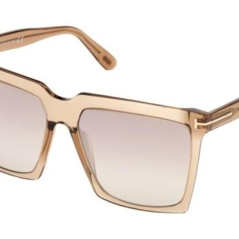 Tom Ford Sabrina FT0764 57G ONE SIZE (58) Bézs Férfi Napszemüvegek kép