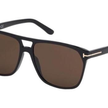 Tom Ford Shelton FT0679 01E ONE SIZE (59) Fekete Női Napszemüvegek kép