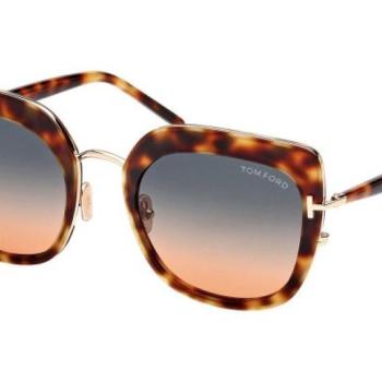 Tom Ford Virginia FT0945 53P ONE SIZE (55) Havana Férfi Napszemüvegek kép