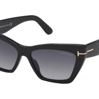 Tom Ford Wyatt FT0871 01B ONE SIZE (56) Fekete Férfi Napszemüvegek kép