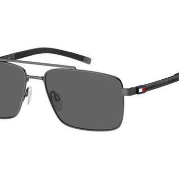 Tommy Hilfiger TH2078/S SVK/M9 Polarized ONE SIZE (58) Szürke Női Napszemüvegek kép