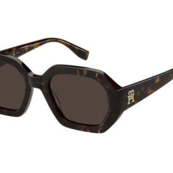 Tommy Hilfiger TH2155/S 086/70 ONE SIZE (52) Havana Férfi Napszemüvegek kép