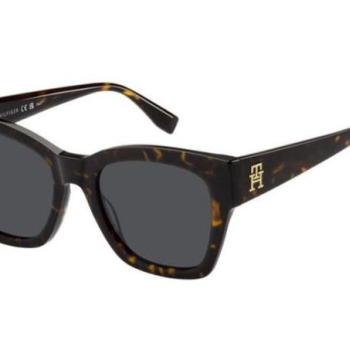 Tommy Hilfiger TH2156/S 086/IR ONE SIZE (52) Havana Férfi Napszemüvegek kép
