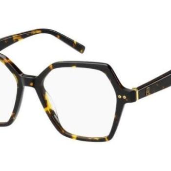 Tommy Hilfiger TH2216 086 ONE SIZE (51) Havana Férfi Dioptriás szemüvegek kép