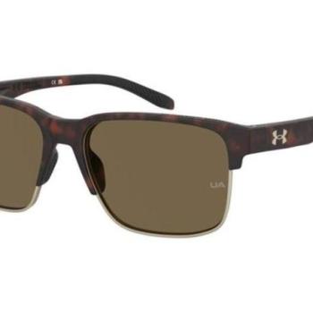 Under Armour UAASSISTEDGE 086/SP Polarized ONE SIZE (57) Havana Unisex Napszemüvegek kép