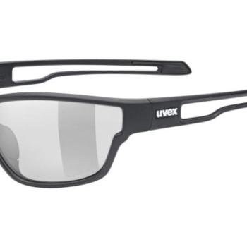 uvex sportstyle 806 v Black Mat S1-S3 Photochromic ONE SIZE (70) Fekete Unisex Napszemüvegek kép