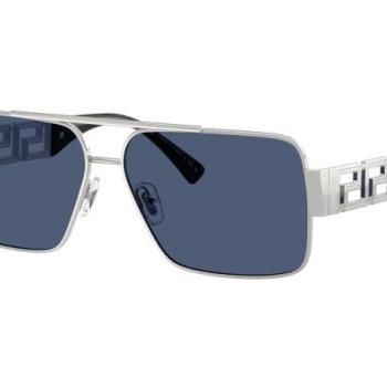Versace VE2290 100180 ONE SIZE (61) Ezüst Női Napszemüvegek kép