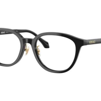 Versace VE3379D GB1 ONE SIZE (53) Fekete Férfi Dioptriás szemüvegek kép