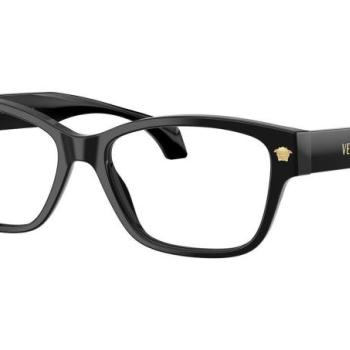 Versace VE3392 GB1 L (54) Fekete Férfi Dioptriás szemüvegek kép