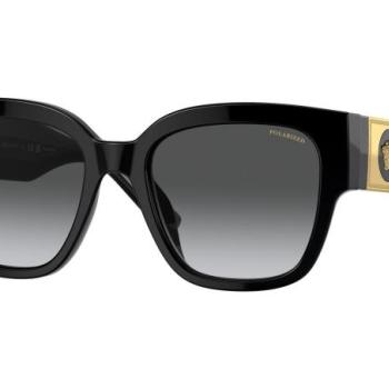 Versace VE4437U GB1/T3 Polarized ONE SIZE (54) Fekete Férfi Napszemüvegek kép