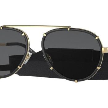 Versace Vintage Icon Pilot Clip-On VE2232 143887 ONE SIZE (61) Fekete Férfi Napszemüvegek kép